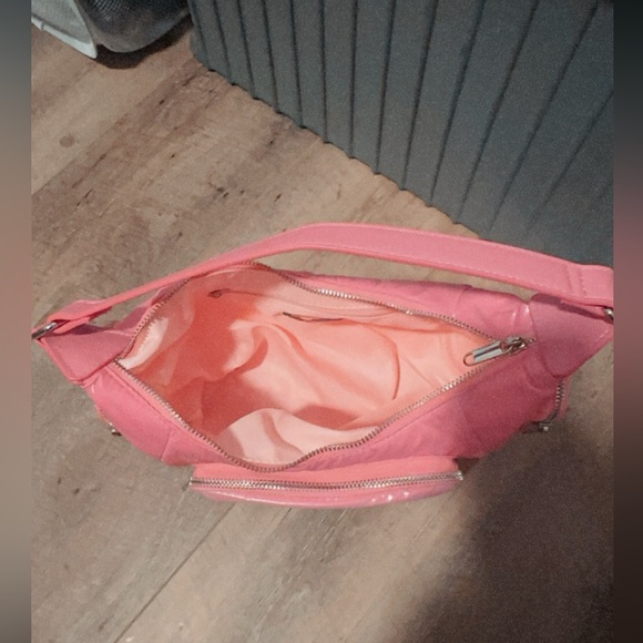 NWT Pink Nylon Y2K (BRAT) inspired purse - Picture 10 of 10